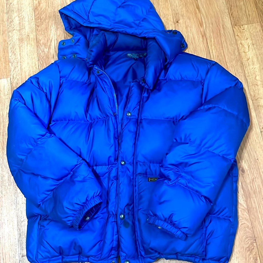 Polo puffer down coat
